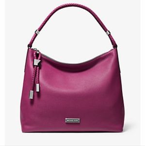 Michael Kors Lexington Large Pebbled Leather Shoulder Bag